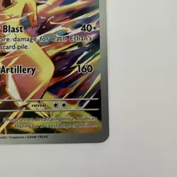 Pokemon TCG Ethan's Typhlosion 190/182 Destined Rivals Holo Illustration Rare - Image 4