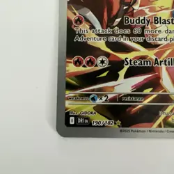Pokemon TCG Ethan's Typhlosion 190/182 Destined Rivals Holo Illustration Rare - Image 5