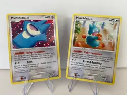 Munchlax - Rising Rivals 69/111 & 70/111 - Pokemon TCG - LP - Image 1