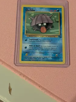 Shellder 54/62 Fossil Regular Common Unlimited Pokemon TCG NM Card Vintage - Image 3