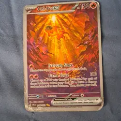 Pokemon Chi-Yu EX 259/193 SV02 Paldea Evolved Special Illustration Rare Holo - Image 1