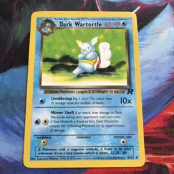 Pokemon EN Team Rocket Dark Wartortle 46/82 LP - Image 2