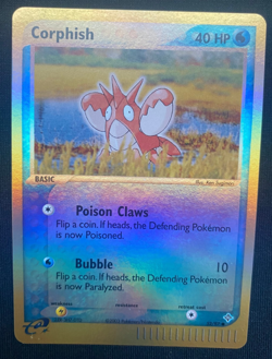 Pokemon Card Corphish EX Dragon Reverse Holo 52/97 (LP) - Image 1