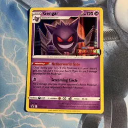Pokemon TCG Genagr Black Star Promo SWSH241 Stamped Promo - Image 1