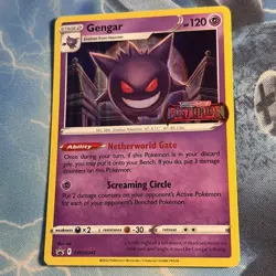 Pokemon TCG Genagr Black Star Promo SWSH241 Stamped Promo - Image 3