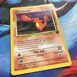 Pokemon TCG Charmander Team Rocket 50/82 Regular LP. vintage - Image 1