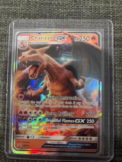 Charizard GX SM195 - Sun & Moon Black Star Promo Holo Pokemon Card TCG NM - Image 1