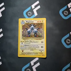 Magneton 009/102 Base Set Holo Rare Pokemon TCG - Image 1