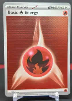 Pokemon SVE EN Basic Energy Fire 018 Black Bolt White Flare Reverse Holo - Image 1