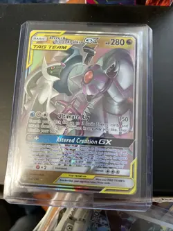 Pokemon TCG Arceus & Dialga & Palkia GX 156/236 Sm-Cosmic Eclipse - Image 1