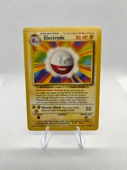 Pokemon Electrode 021/102 Base Set Regular - Image 1