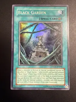 Yu-Gi-Oh! CSOC-EN048 Black Garden x1 (Super Rare) - Image 1