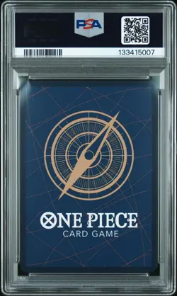 2025 ONE PIECE OP11-A FIST OF DIVINE SPEED 080 GEAR TWO ALTERNATE ART ENG PSA 10 - Image 2