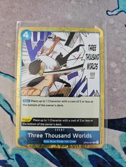 Three thousand Worlds OP03-057 Pirate Flag Foil - One Piece Card Game - ENGLISH - Image 1