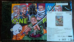 ONE PIECE Card Game Official Playmat Limited Edition Vol. 4 + Promo Zoro - Image 1