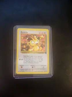 Pokemon Card Meowth 62/82 Team Rocket Unlimited - Image 1