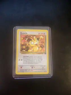 Pokemon Card Meowth 62/82 Team Rocket Unlimited - Image 3