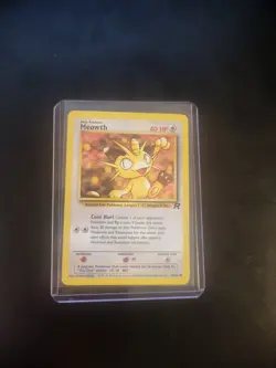 Pokemon Card Meowth 62/82 Team Rocket Unlimited - Image 4