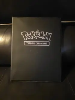 Black Pokemon TCG Binder With 200 Pokemon Cards - Late 2010s To Early 2020s - Image 1