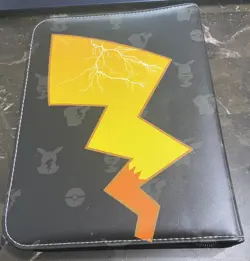 50 Pages Premium Pocket ZIP Card Binder/Folder Pokemon 400 Cards Album Collector - Image 1