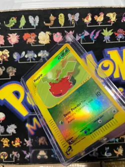 Hoppip 112/165 WotC Expedition E Reader Series Reverse Holo Pokemon Card - LP - Image 3