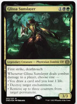 Glissa Sunslayer *Foil* ONE 202 NM - Image 1
