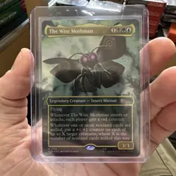 The Wise Mothman Secret Lair Drop Foil Fallout MTG NM-MINT - Image 1