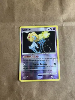 Pokemon TCG Uxie 43/146 Legends Awakened Reverse Holo - Image 2