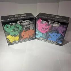 Lot of (2) Pokemon TCG SWSH Evolving Skies Elite Trainer Boxes FACTORY SEALED - Image 1