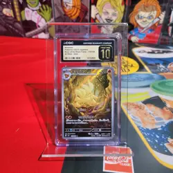 CGC PRISTINE 10 Ninetails Art Rare Holo 110/108 Japanese Pokemon 2023 - Image 3