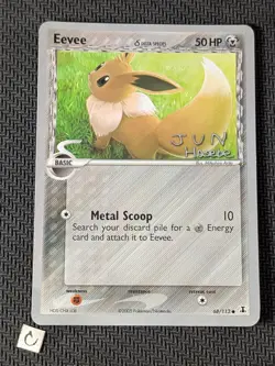 Eevee 68/113 - World Championship Deck Jun Hasebe 2007 Pokemon TCG NM - Image 1