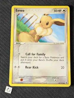 Eevee 69/113 - EX Delta Species Common Pokemon TCG NM - Image 1
