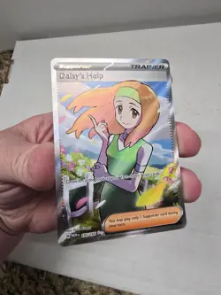 Pokemon Card TCG - Daisy's Help 195/165 Ultra Rare Full Art Trainer SV: 151 NM - Image 2