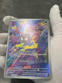 Pokemon TCG Gastly 177/162 Temporal Forces Holo Illustration Rare NM - Image 5