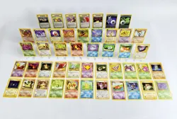 Pokemon TCG Bundle - Complete Team Rocket Set Common + Uncommon Vintage WOTC - Image 1