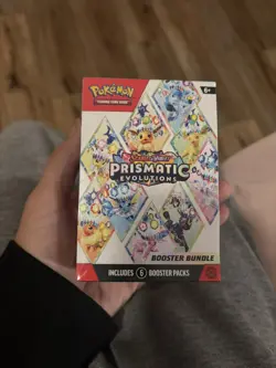 Pokemon TCG: S&V Prismatic Evolutions Booster Bundle (6pks) Factory Sealed - Image 1
