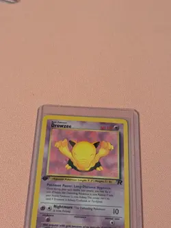 Drowzee 54/82 Team Rocket Regular 1st Edition Pokemon TCG NM Common Card - Image 2