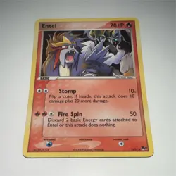 Pokemon Entei 70 HP Holo Rare POP Series 2 1/17 The Pokemon Company 2006 - Image 1