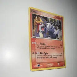 Pokemon Entei 70 HP Holo Rare POP Series 2 1/17 The Pokemon Company 2006 - Image 2