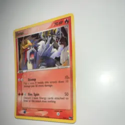 Pokemon Entei 70 HP Holo Rare POP Series 2 1/17 The Pokemon Company 2006 - Image 3