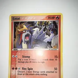 Pokemon Entei 70 HP Holo Rare POP Series 2 1/17 The Pokemon Company 2006 - Image 5