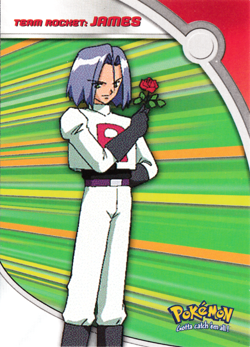 #HV4 James - Topps Pokemon Heroes & Villians Blue Logo - Image 1
