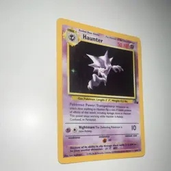 Pokemon Haunter 50 HP Holo Rare Fossil 6/62 Wizards of the Coast 1999 - Image 1