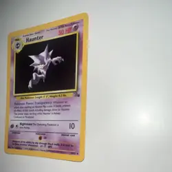 Pokemon Haunter 50 HP Holo Rare Fossil 6/62 Wizards of the Coast 1999 - Image 2