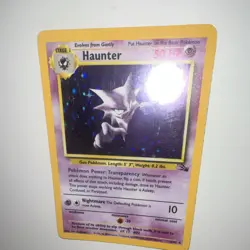Pokemon Haunter 50 HP Holo Rare Fossil 6/62 Wizards of the Coast 1999 - Image 4