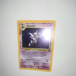 Pokemon Haunter 50 HP Holo Rare Fossil 6/62 Wizards of the Coast 1999 - Image 5