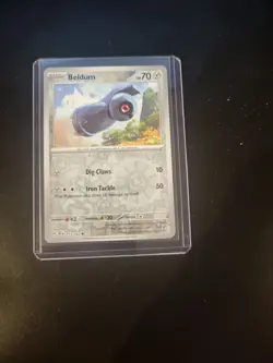 BELDUM 113/162 TEMPORAL FORCES POKEMON (REVERSE HOLO) - Image 1