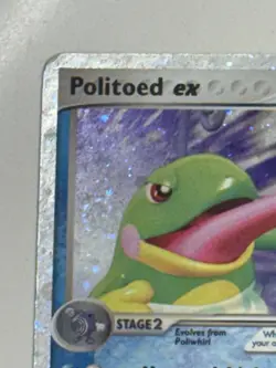 Pokemon TCG Politoed ex SWIRL 107/115 Unseen Forces Holo Silver Border - Image 2