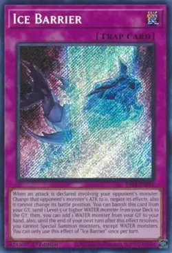 Ice Barrier - RA01-EN071 - Secret Rare - 1st Edition Near Mint Yugioh Card - Image 1