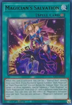 Magician's Salvation - RA01-EN068 - Ultra Rare - 1st Edition Near Mint Yugioh Ca - Image 1
